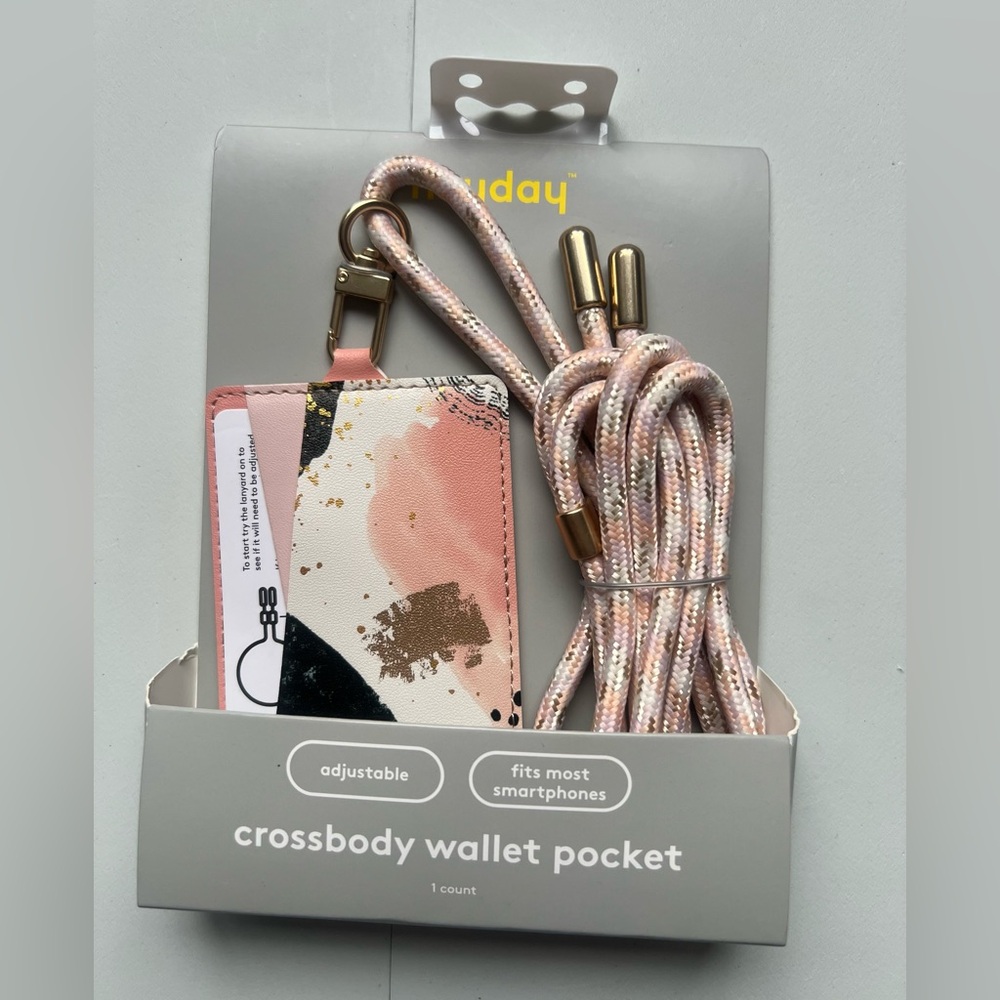 Cell Phone Wallet Pocket with Crossbody
Strap - heyday™ Abstract